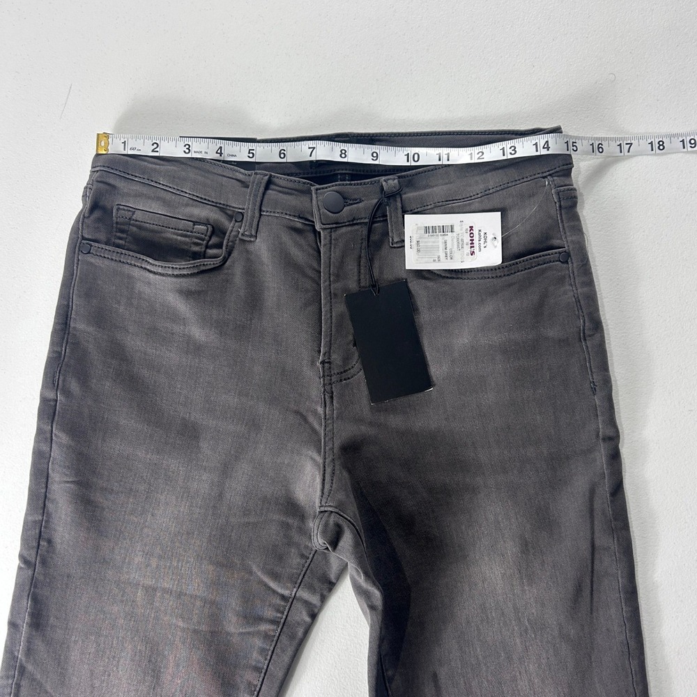 Caliville Mens Slim Fit Jeans Denim Dark Grey TC6059ST Size Small NWT - Picture 10 of 10
